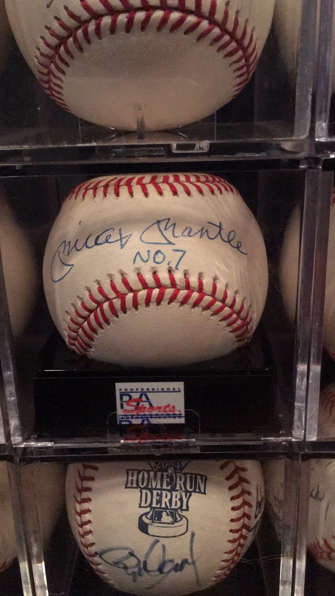 Happy Birthday, Mickey Mantle. Out of all my autographs, this has always been my favorite. 