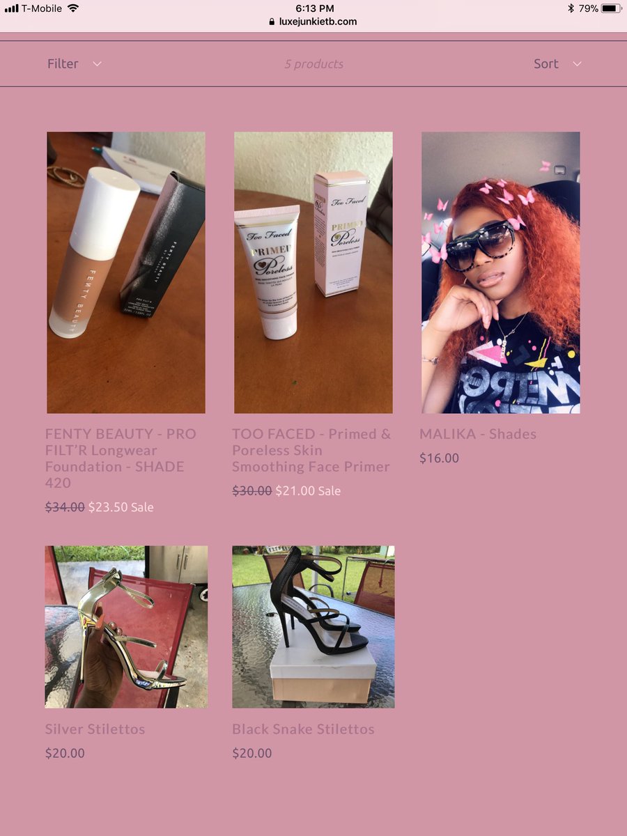 thegoldenkey___'s tweet photo. Check out #JunkYardXclusives 🍭 Beauty Products At Discounted Prices https://t.co/cmkkuEMgU2 🖤 https://t.co/RwM4VukpPC