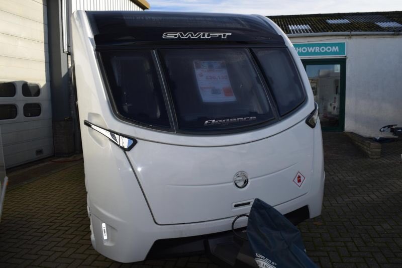 Didn’t go to NEC this year, instead went to White Arches Caravans, fell in love with this, 2018 Swift Elegance 580, deal done, Sterling Eccles Quartz dropped off in part exchange. Can’t wait till December to collect, now just to decide what <a href="/candmclub/">Caravan and Motorhome Club</a> will still be open then