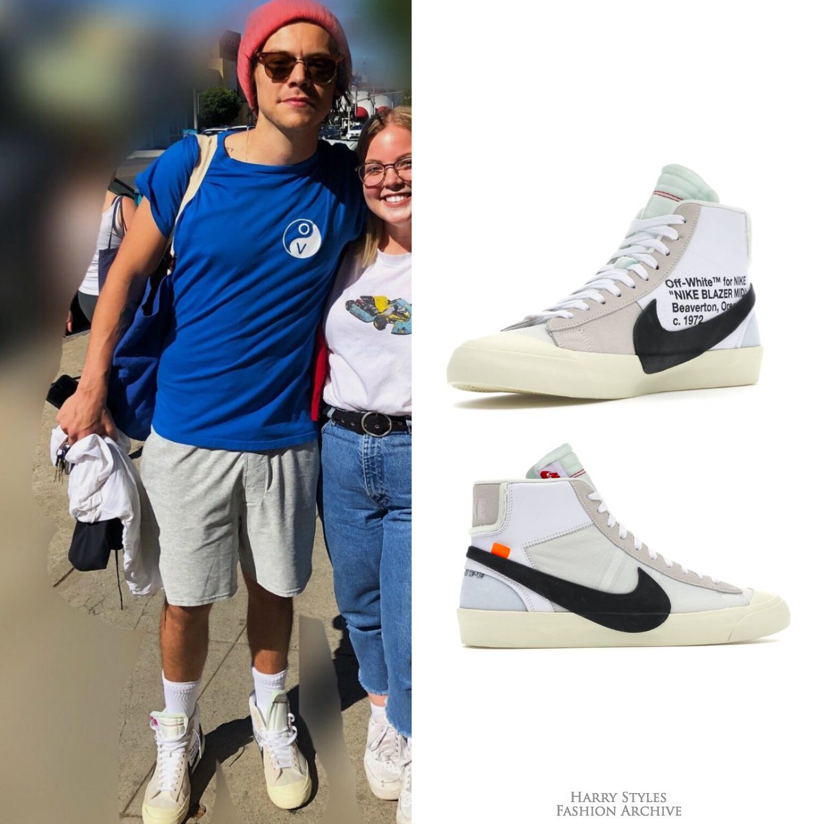 harry styles nike shoes