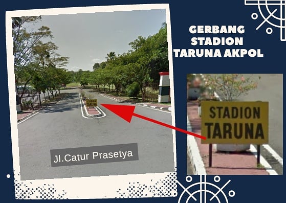 kemenkumjateng's tweet photo. Selamat Pagi Sahabat Pengayoman..Mimin bantu nih kirimkan gambar Gerbang KS. Tubun dan Stadion Taruna Akpol tampak dari depan, semoga bisa membantu kalian ya para Pejuang NIP yang datang dari luar kota Semarang..Semangattt..💪✊ https://t.co/fgVAR52g1Q
