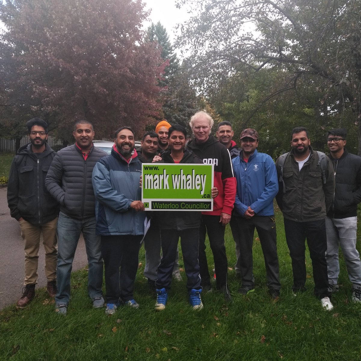 WhaleyWaterloo's tweet image. Thanks to Sunrise Cricket Club for supporting Mark Whaley' re-election.  Watch for them dropping off flyers in Waterloo Ward 5 today.