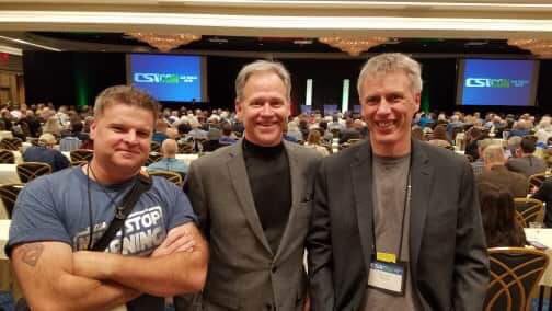 BrianDunning's tweet photo. With @KennyBiddle42 and @MickWest at #CSICON2018 https://t.co/JQ4dK6idEf