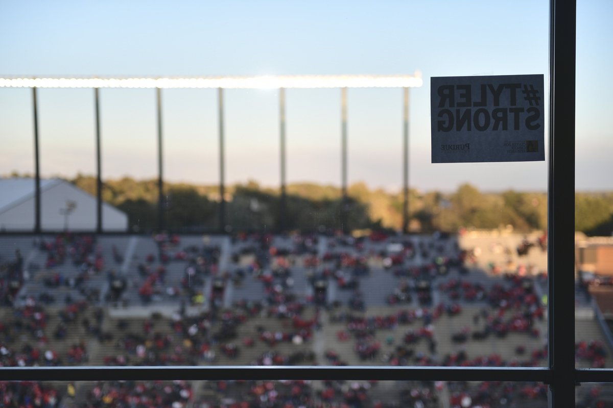 Boilermakers come in all shapes and sizes, ethnicities and nationalities, ages and incomes. Saturday brings us together and tonight we unite in support of one of our own. 

This one's for you, Tyler. #CancerSucks