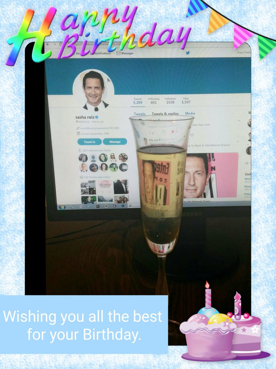 Special day, special person and special celebration. May all your wishes come true! Happy birthday <a href="/sasharoiz/">sasha roiz</a>