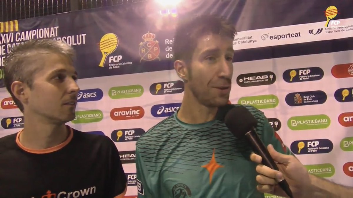 #CtCATFCP #OpenPlasticband
📍<a href="/RCPoloBarcelona/">Real Club de Polo de Barcelona</a>
Final Madculina 🚹 14h
En directe per <a href="/esport3/">Esport3</a> jugaran
<a href="/jordiju10/">jordi</a> <a href="/luquemzs/">dluque_padel</a> vs <a href="/EnricSanmarti/">Enric Sanmarti</a> <a href="/CompanyGerard/">Gerard Company</a> 
👉 ccma.cat/tv3/directe/es…