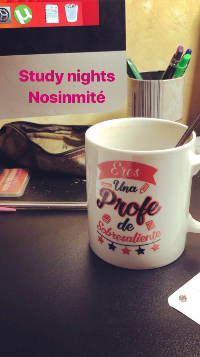 StefyChl's tweet photo. Study nights!! 💪🏻💪🏻💪🏻🎉🎉🎉
¡¡Noches de estudio!!
#sábadonoche #saturdaynight #studynights #nochesdeestudio #nosinmité #notwithoutmytea https://t.co/SbVroA5EUm