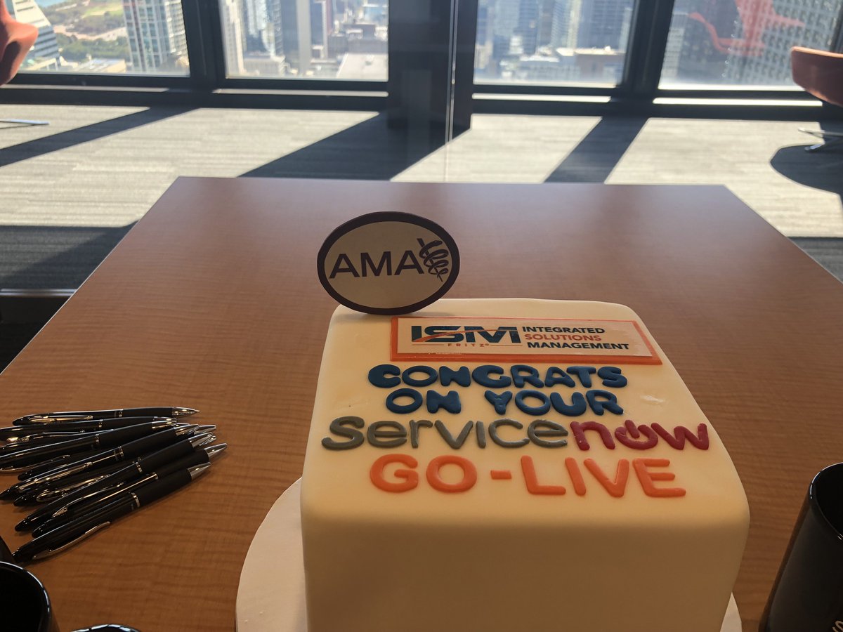 ISM4IT's tweet photo. Congrats to the @AmerMedicalAssn on their @servicenow GoLive. Always inspiring to see teams come together to elevate #CustomerService. #CSM #ServiceNow #Chicago #ISM4IT Tom O'Connor, Chris Orth, Jason Babson, @AlyssaABecker Taylor Grace, Anwar Aziz, Rick Harlow, Brian Sedlak https://t.co/qsZsRyyrjb
