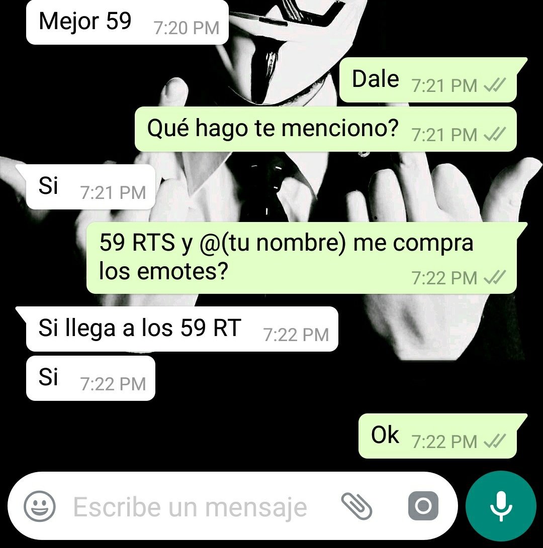 PDogel's tweet photo. Ayudaaaaaaaaa si este tweet llega a 59 RTS @WoodzGetsHold  me compra los emotes de esqueletos ayuda hoy por mi mañana por ti
RT se agradece
@DarkfightGT_ @kaneko7209 @Gonza38_CR @Ian3206 @JuantwoCR https://t.co/95qNcCYkkB