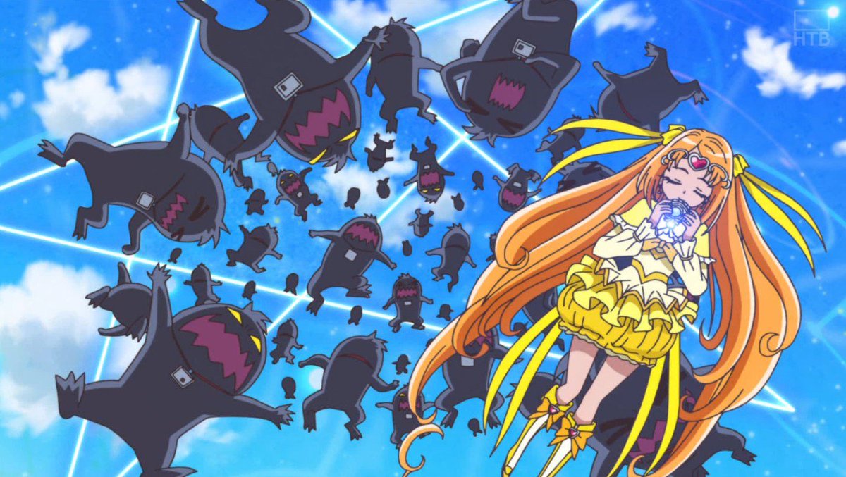 アケミ キュアアラフォー 老化した姿 技やキャラクターモチーフが 星 となっている いおなさん アコちゃん ほまれちゃん きららちゃん Precure