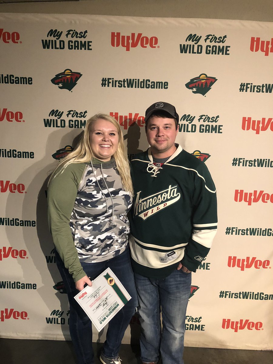 angelraine87's tweet photo. #firstwildgame #minnesotawild  @minnesotawild https://t.co/ILNngfKsRV