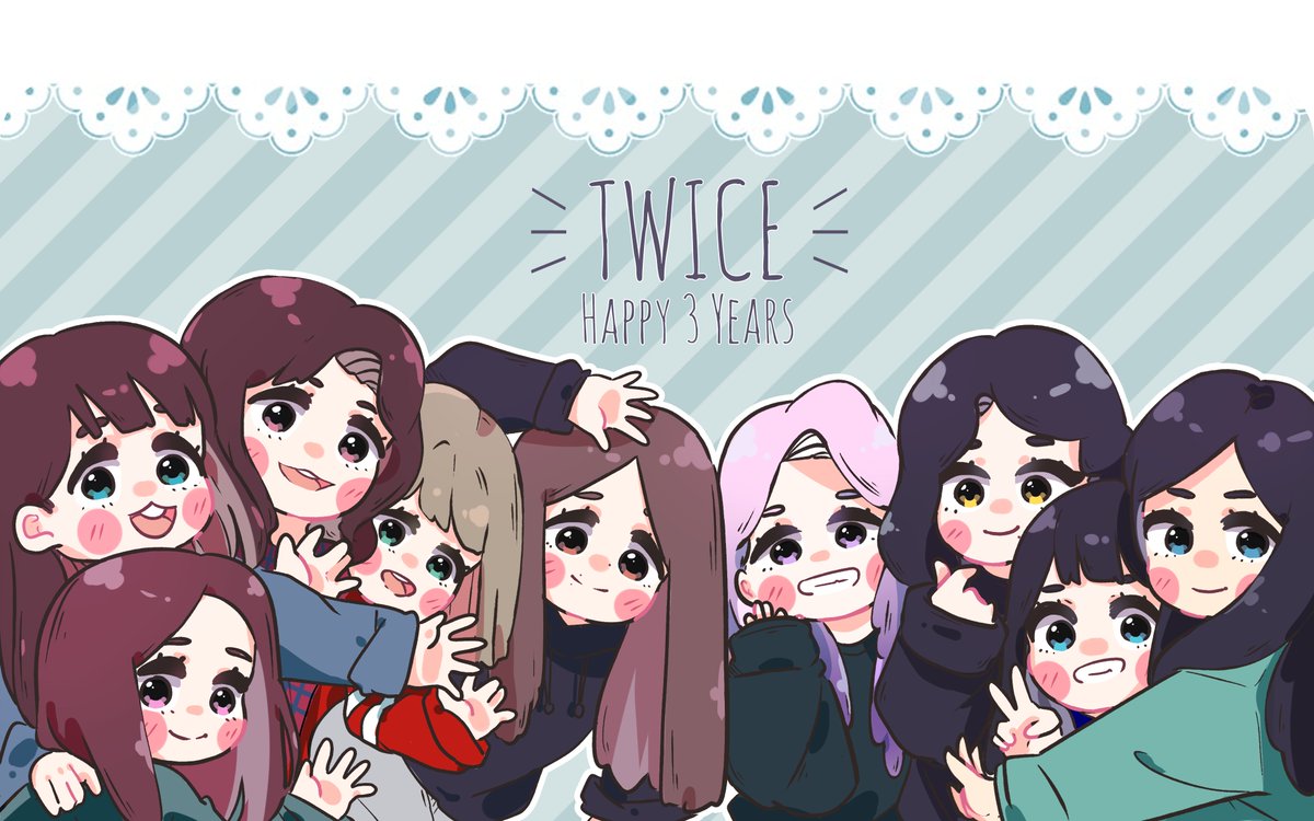 A bit late, but thank you for everything TWICE!! 💖
#HappyTWICEDay #3YearsWithTWICE #트와이스