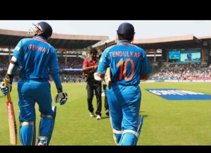  Happy birthday to the man who used to bat like tendulkar.... Virender Sehwag :) 