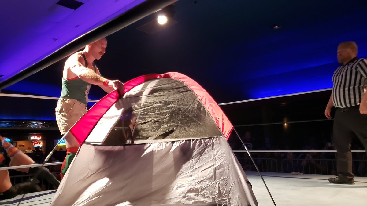 Let's so camping!
#TalesFromTheRing