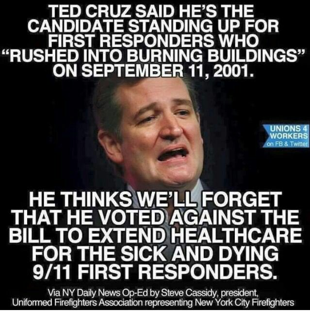Road_trippn's tweet photo. @tedcruz Anyone who could do this has no heart and soul. #VoteHimOut #CruzNeedsToGo https://t.co/jYRnPWmB0e
