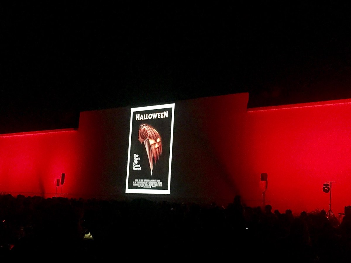 garymschultz's tweet image. Halloween (1978) ⁦@cinespia⁩ #HollywoodForever