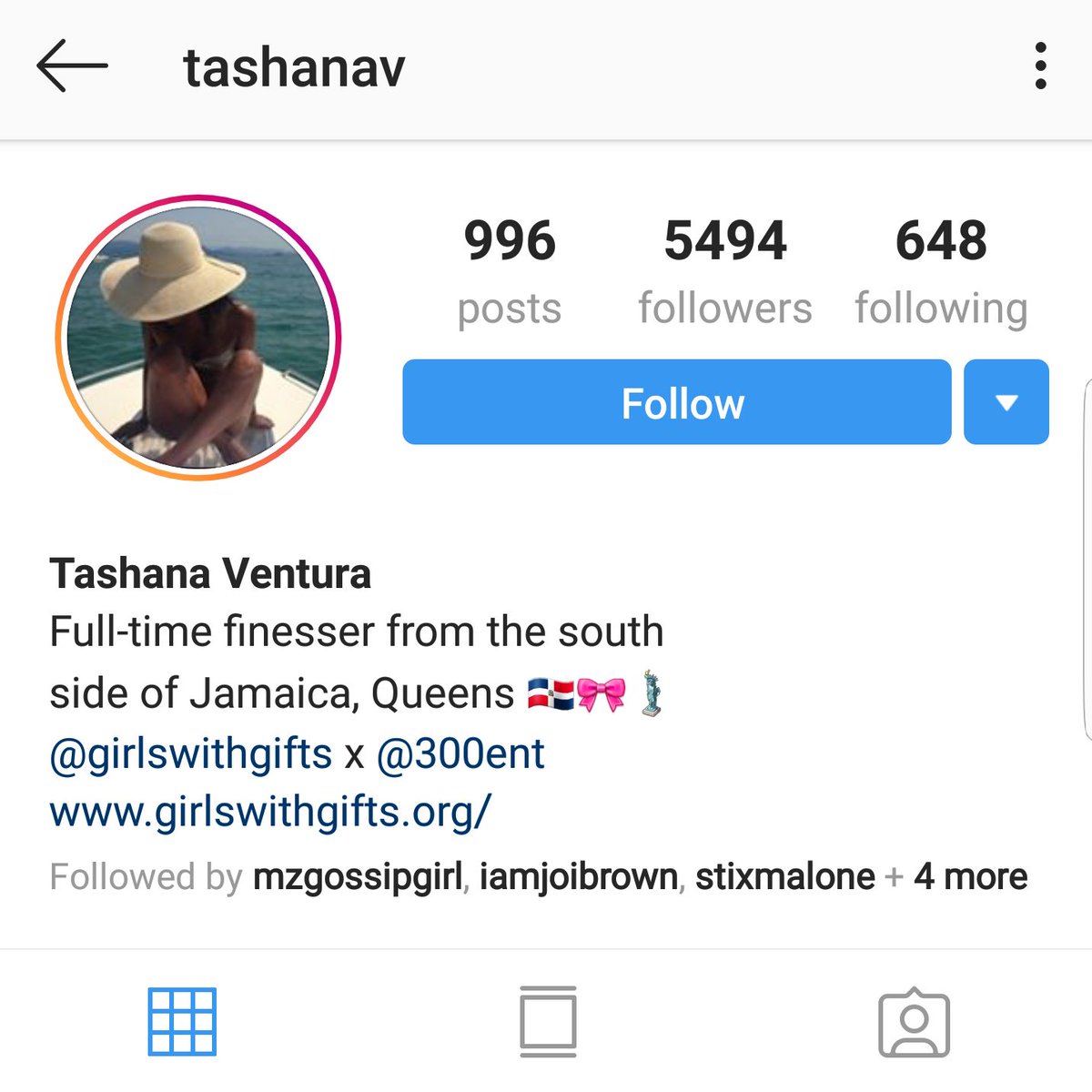 Tashana Ventura IG: TashanavProduct Manager + Marketing at 300ENTFounder of Girls with gifts