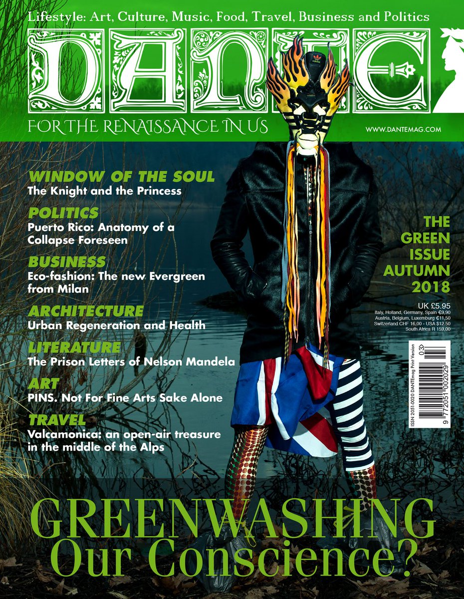 DANTEmag's tweet image. DANTEmag green issue. @dantmeag
