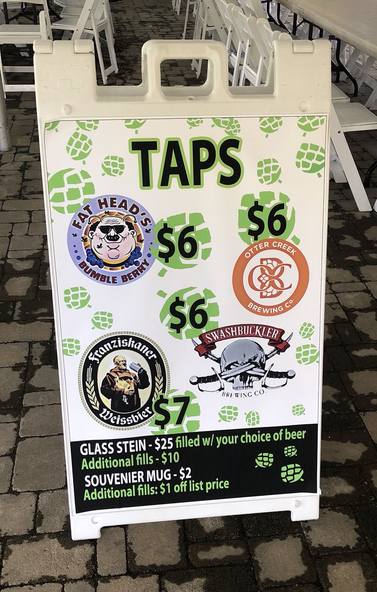 Feezil's tweet photo. Tasty lineup for Roundtop Oktoberfest 2018! https://t.co/INSeUoJ9fy