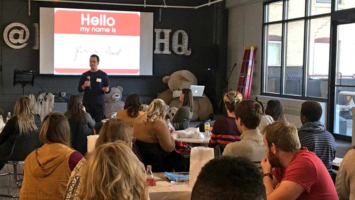 YP_Week's tweet photo. We’re so excited to have Patrick Dowd of The Millennial Trains Project talk about building a national network at our #YPSummit! https://t.co/it0laMOQS3