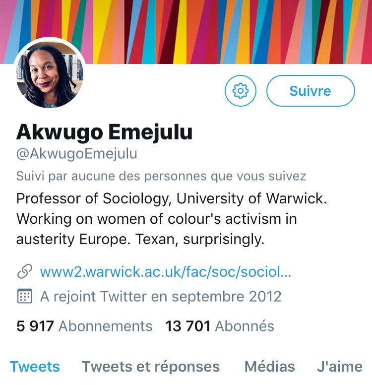 VLautard's tweet image. Une professeur de #sociologie de l’université anglaise de Warwick  (@warwickuni) propose l’émergence d’un label « féministe #intersectionnelle » pour combattre les « féministes blanches universitaire » qui « coloniseraient les intersectionnelles »...la on atteint des sommets..🤦‍♂️