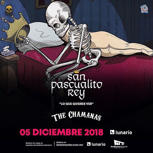 5 de Diciembre con @sanpascualitoreymx en el Lunario Los boletos ya están a la venta en Taquilla y en Ticketmaster ift.tt/2yCBoos