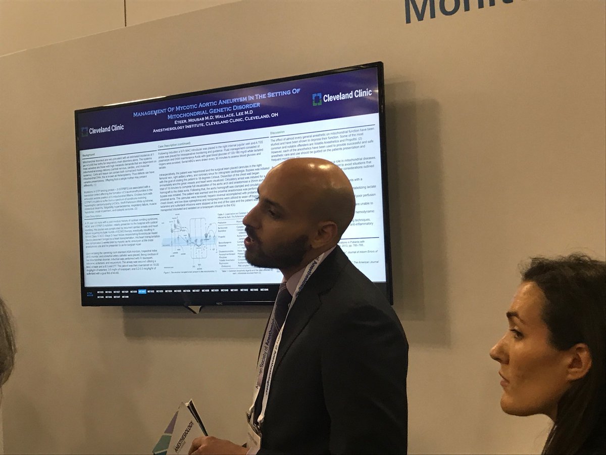 Chris Troianos (@christroianos) on Twitter photo Dr Eteer presenting his <a href="/ClevelandClinic/">Cleveland Clinic</a> work on Mycotic Aortic Aneurism #Anes2018 <a href="/MagedArgalious/">Maged Argalious</a> Dr Eteer presenting his <a href="/ClevelandClinic/">Cleveland Clinic</a> work on Mycotic Aortic Aneurism #Anes2018 <a href="/MagedArgalious/">Maged Argalious</a>