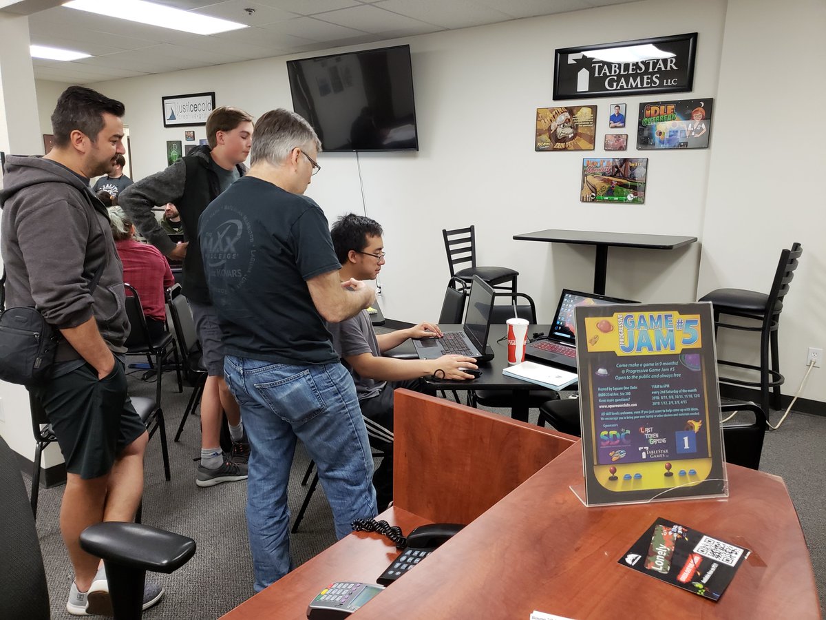PGJSacramento's tweet photo. #progressivegamejam is going on right now! @squareoneclubs @sacgamedevs https://t.co/4aolGLHqE6