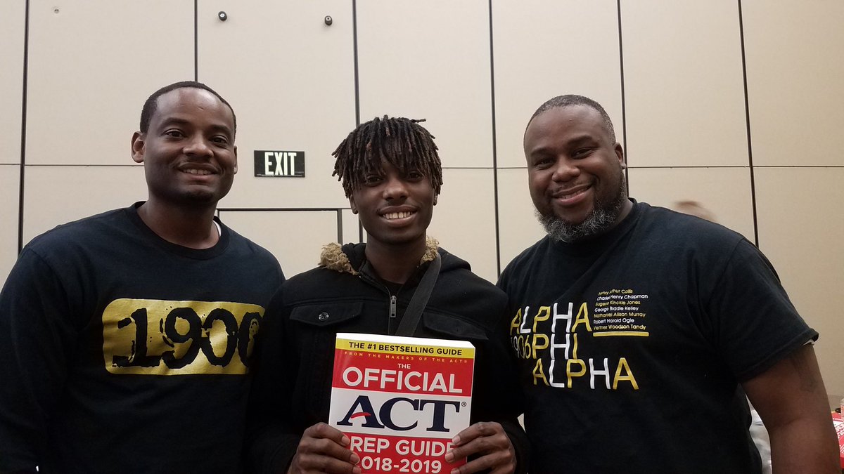 DrCarlosGrant's tweet image. The Brothers of @NCL_Alphas are holding true to the desire of helping our children access the skills needed for post secondary success though our ACT Prep Weekend Workshops.
 
#GoToHighSchoolGoToCollege #ServantOfAll