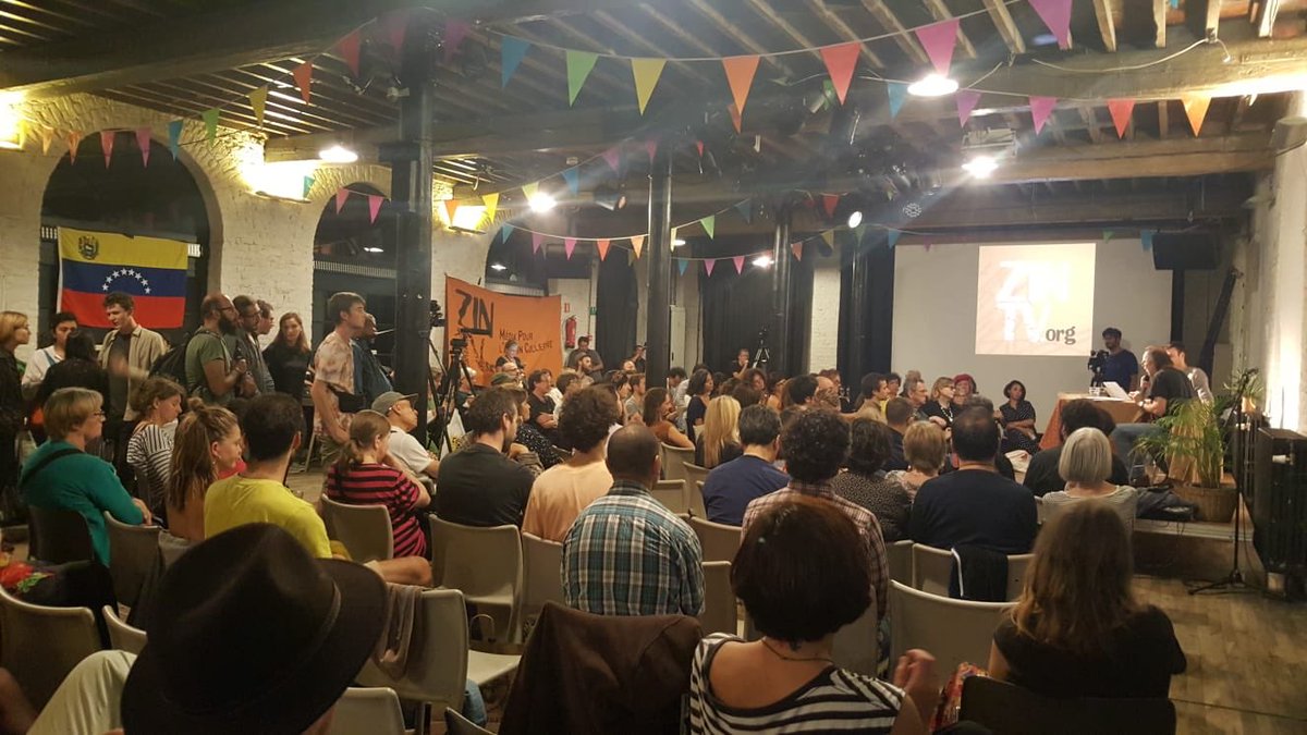 Mision_Verdad's tweet photo. Misión Verdad ha participado el día de hoy en la fundación de la Red Europea de Solidaridad con la Revolución Bolivariana, iniciativa promovida desde Bruselas, Bélgica por más de 36 organización de más de 15 países del continente europeo. ¡En hora buena! https://t.co/mAKEqCRoqU