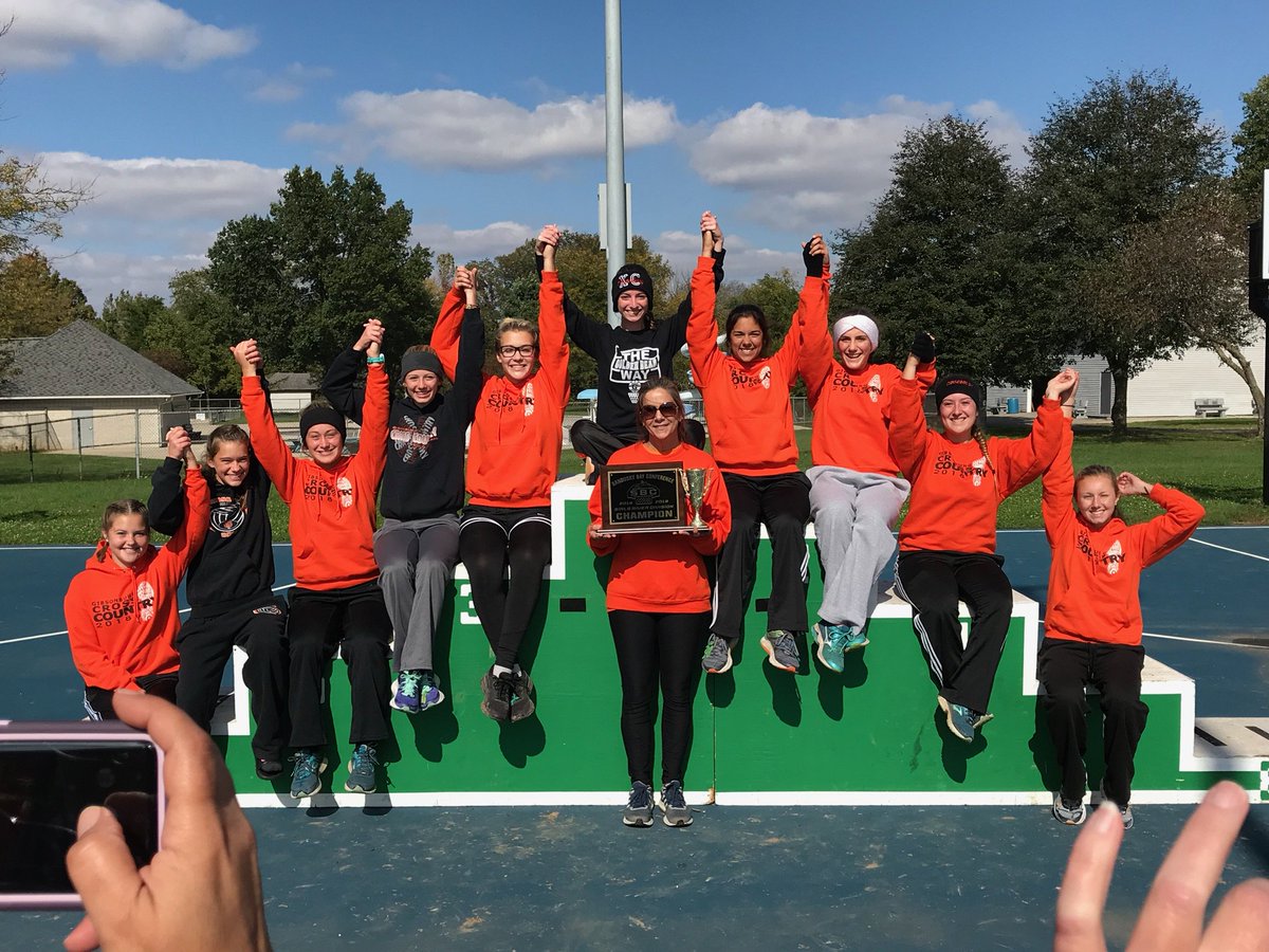 GibsonburgTF's tweet photo. Congratulations to the girl's cross country team on winning the SBC Championship! https://t.co/2dhF714D8h