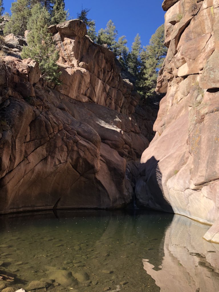LBrake5044's tweet photo. I think I’ve found my happy place ❤️🏔 #paradisecovecolorado #iclimbedamountain #colorado #friendcation #mountainlife https://t.co/EDxXURj6WP