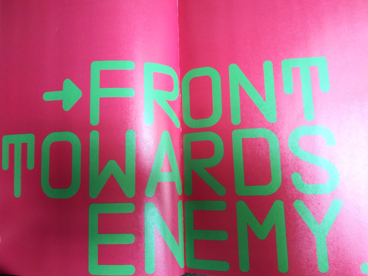 _nandor's tweet image. Hasta ahora el diseño de publicación más cool. "VS. Front towards enemy_ " espero no falle la historia. #imagecomic