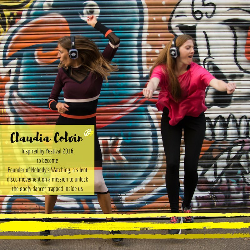 cloudiercolvin's tweet photo. I’m back at Yestival for the third year in a row! Join me on Saturday for an early morning dance party at 7.30am @theyestribe #yestival2018 @nbodyswatching #silentdisco https://t.co/rlAUQfgV0P