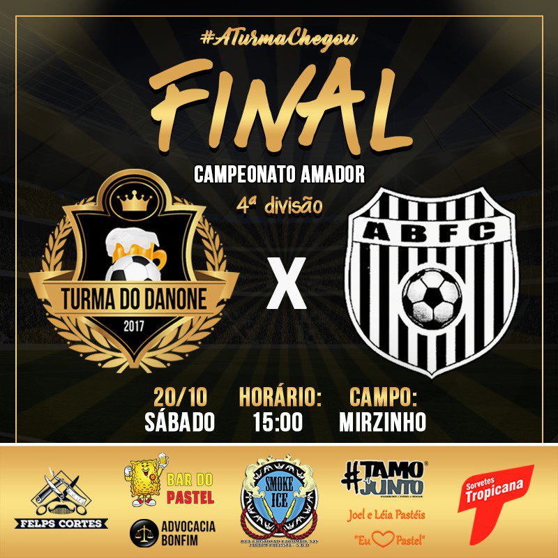 turmadodanonefc's tweet photo. GRANDE FINAL!

Chegou a hora, venha apoiar a gente a conquistar esse título! 

Mirzinho - Sábado (20), 15 hrs. https://t.co/98jfjH8jSv