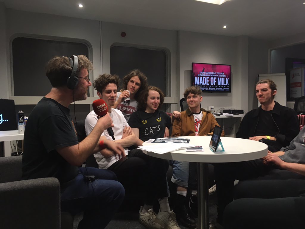 Guests no.5 &amp; 6 👉 <a href="/wearellovers/">Llovers</a> + <a href="/LhymesBand/">Lhymes</a> on our @TwisterellaFest show! 

Both bands performed earlier today 🙌