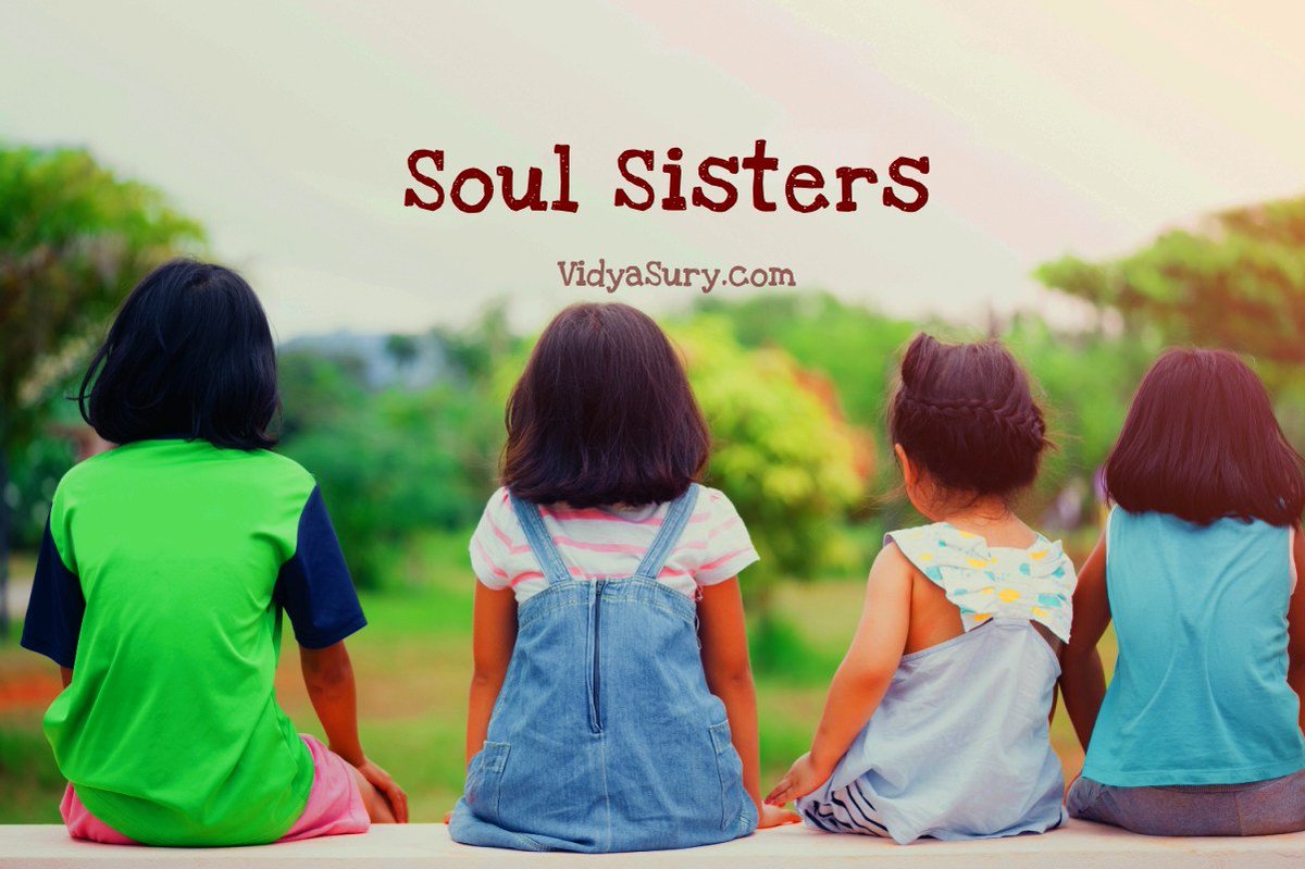 shilpaagarg's tweet image. Pls RT Soul Sisters #SiblingStories #SiblingTalk dlvr.it/QnFKv8 @vidyasury