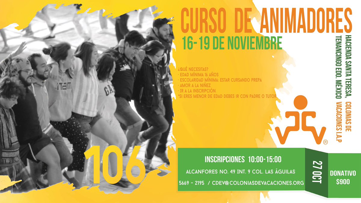 Si te gustan la aventuras. Te tenemos una que no podrás dejar pasar. 🤗 ¡Sé parte de nosotros!