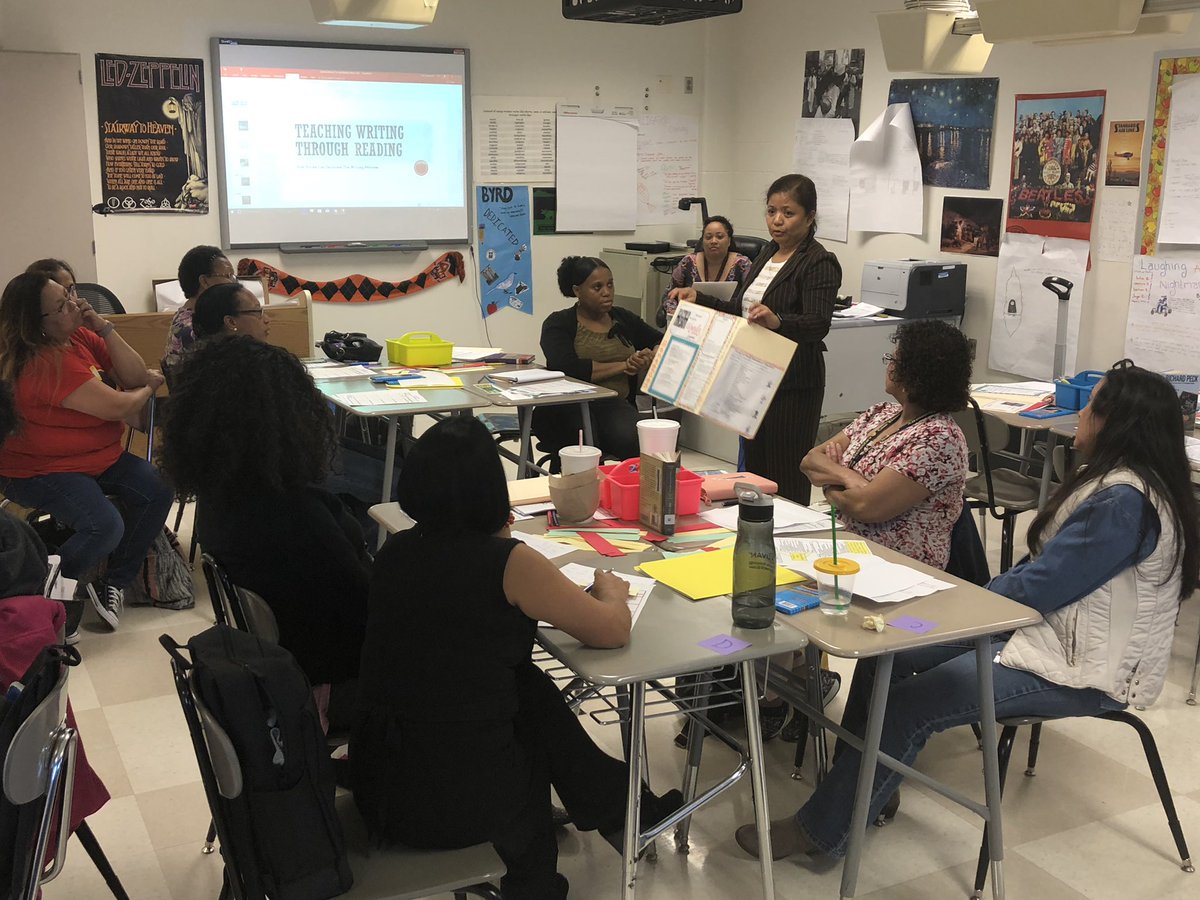 EHareSr's tweet photo. It’s an honor to support Dean @KimJ11990555 and Dr. Crier for their writing presentation at the #HISDWritingSummit2018 ...@BastianEs1 @PrincipalAB @SouthArea_HISD @TeamHISD @HISDSupe @NicoleMooreHisd https://t.co/o9mPVJKp8d