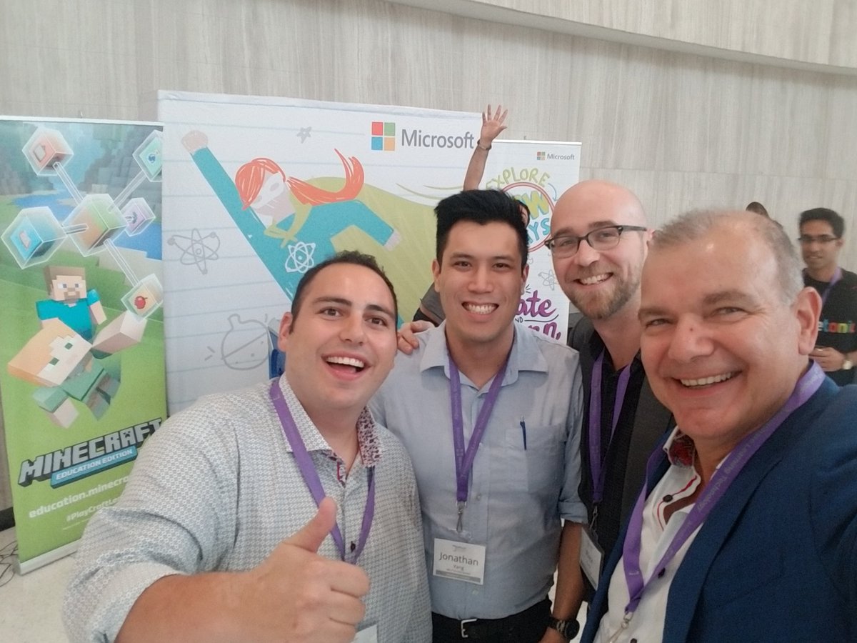MindShareLearn's tweet photo. Excellent connecting w/ our valued #partner sponsors at #CDNEdTech18 .@LOGICSAcademy @MicrosoftEduCA @SteelcaseEDU @POIWorkspace @CollegeBoard @tgodwaldt @RamyGhattas #BestInClass #passion #Leadership #Innovation #FutureReady #studentsuccess #Thankyou! https://t.co/BDvK9AoVpF