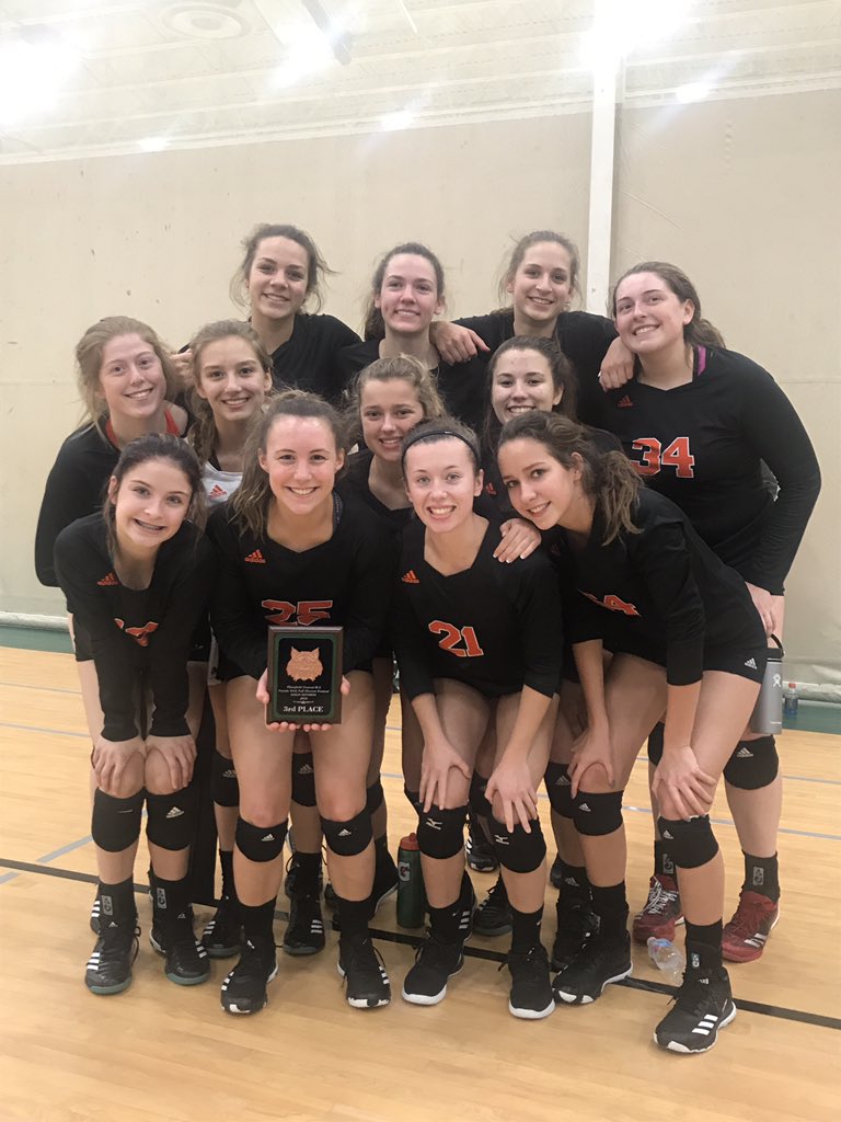 <a href="/clcathletics/">CLC Athletics</a> Vball takes down host Plainfield Central 15-25, 25-15, 25-22 to take 3rd in the 32 team Fall Harvest Fest. #werclc @McHenryCoSports