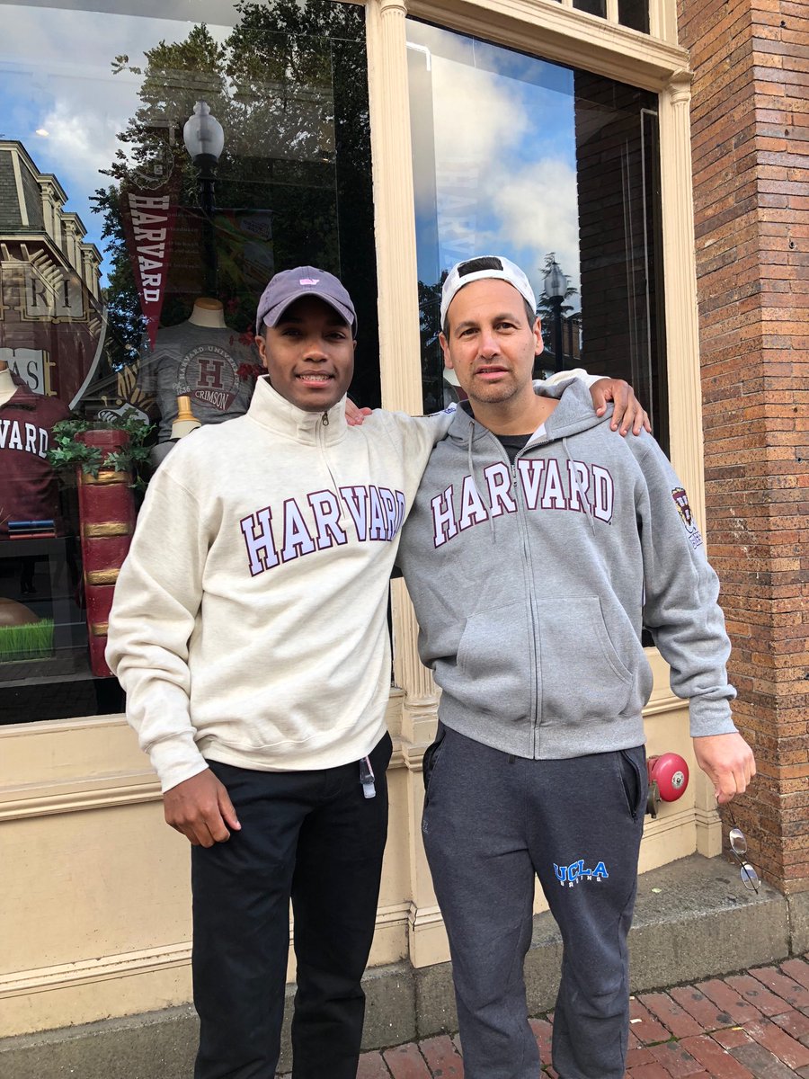 Hangin out with Isaiah, our original goalie. One game he scored 7 goals as goalie so we changed him to middie. Now training to be army special forces. Here for New Hampshire film festival. Stopping by Harvard  university. He’s getting ready to study for law school admission test