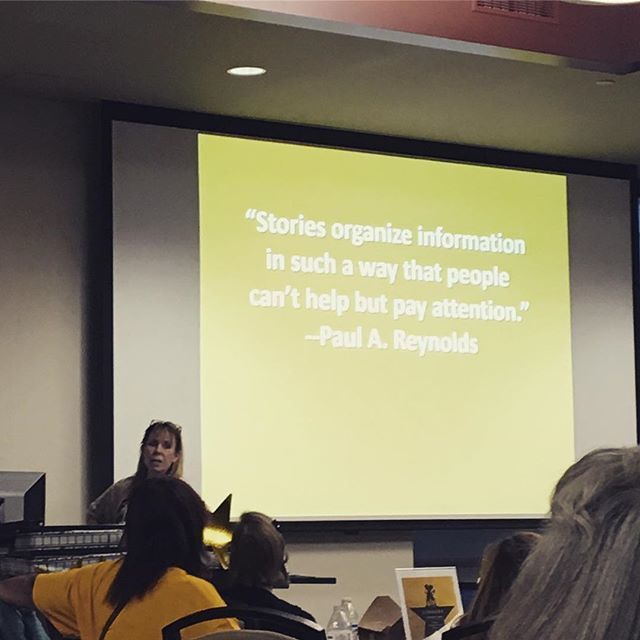 mamatufy's tweet photo. Deb Ford giving is a talking to 😉 #debford #cslasr18 #cslainfo #goodenoughlibrarian https://t.co/l9ok8myLq1 https://t.co/3aZ1GCNpfM