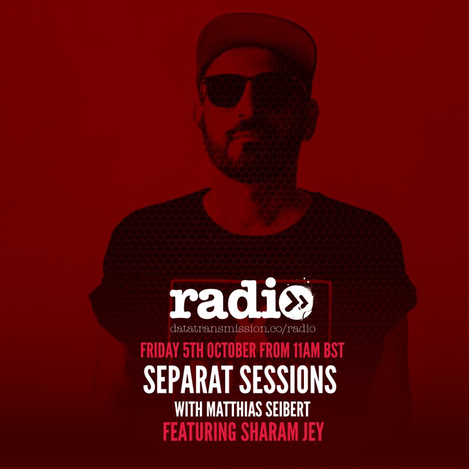 separatmusik's tweet photo. Listen to Sharam Jey (Bunny Tiger) on our 2nd Separat Sessions Show on Data Transmission 
Hosted By Matthias Seibert 
https://t.co/sysCbC2S4a https://t.co/iGpzg9qvWM