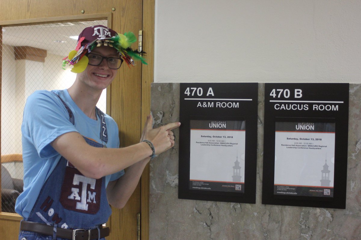 tamu_rha's tweet photo. A&amp;M is everywhere! @sw_conf #swacurh2018 https://t.co/nLa5xEKr1r