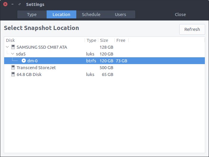 Linux4SA's tweet photo. أداة مميزة : #Timeshift
لاخذ نسخة #أحتياطية من #التوزيعة في #لينكس بصورة كاملة و أستعادتها دون عناء بكبسه زر واحده .
https://t.co/kswmahBtGz
 #rsnapshot #BackInTime #TimeVault https://t.co/0oufNZiUFz