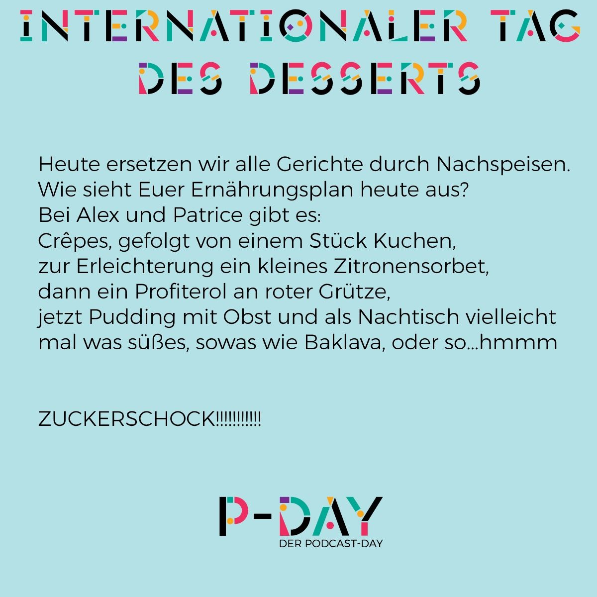 Folge 41 'Trotz Glatze beim Friseur oder kein Hund beim Büro.“ buff.ly/2OItVyg Itunes: buff.ly/2lwH8tS #pday #patriceundalex #foodporn #dessertporn #desserts #food #dessertstagram #sweettooth #sugarhigh #foodphoto #indiandessert #yummy #eeeeeats #delightsdesserts