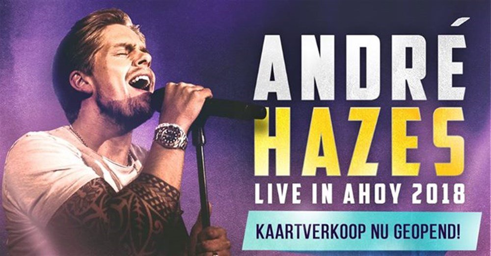 Sat 27 Oct: André Hazes Live in Ahoy 2018 hoplr.com/event/434260/A… #Rotterdam #Music #hoplr