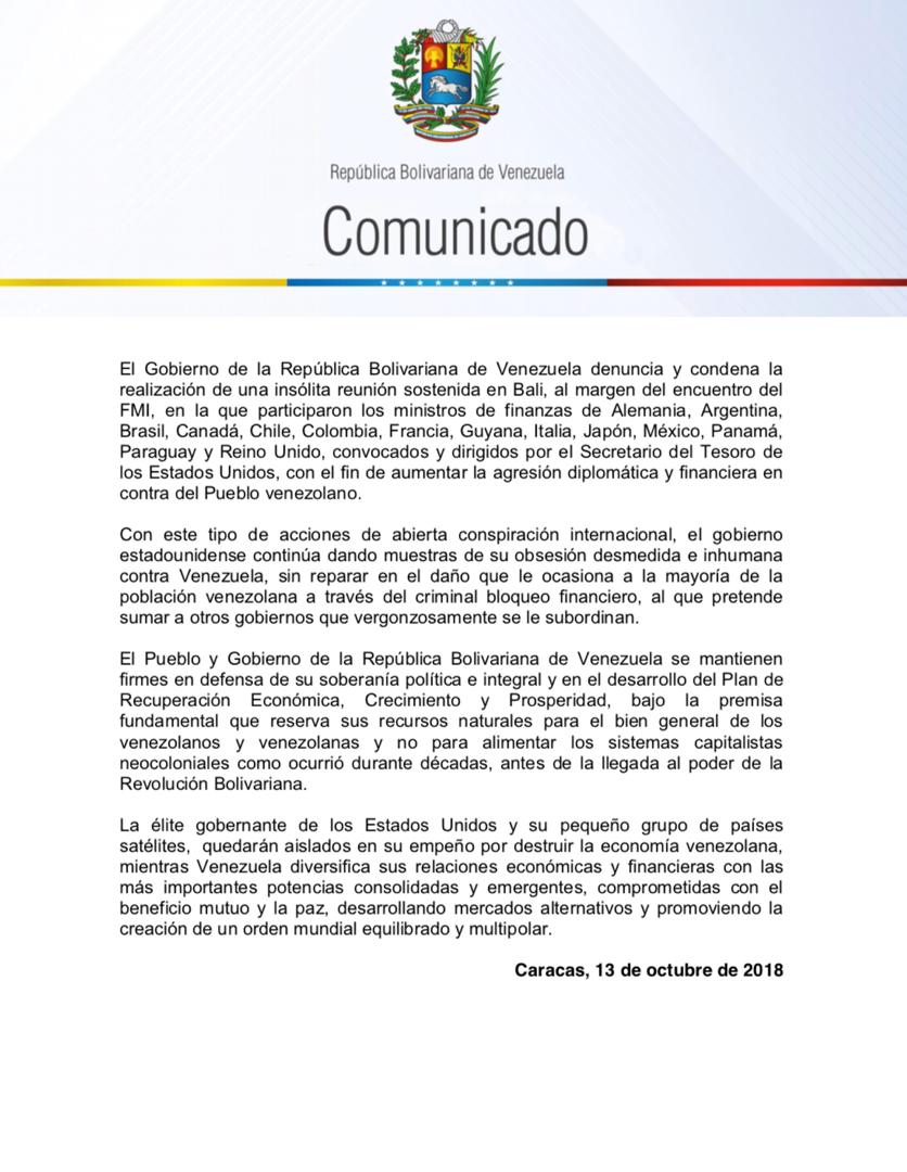 ONU - Dictadura de Nicolas Maduro - Página 14 DpapZd5W0AEf8Jw