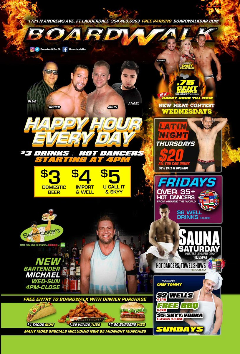 BoardwalkBarFL's tweet photo. Hot Happy Hour
$3 Drinks NOW https://t.co/XUYkwi7Lvk